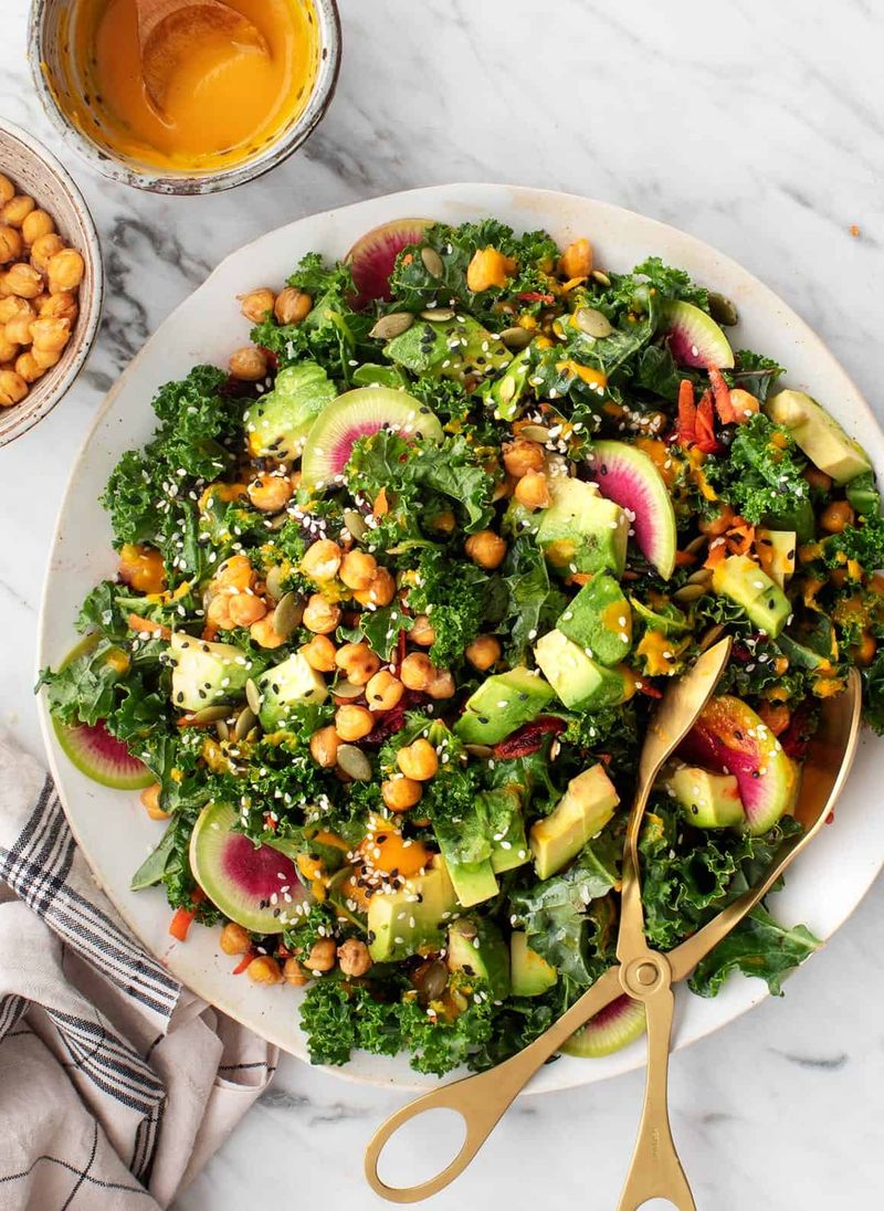 Eating Kale