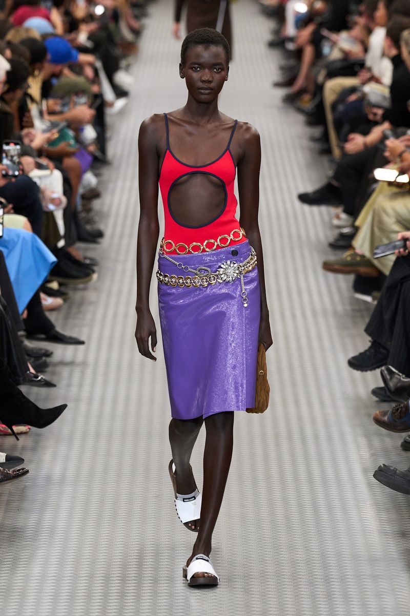 Purple and Red