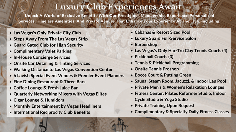 Exclusive Membership Clubs