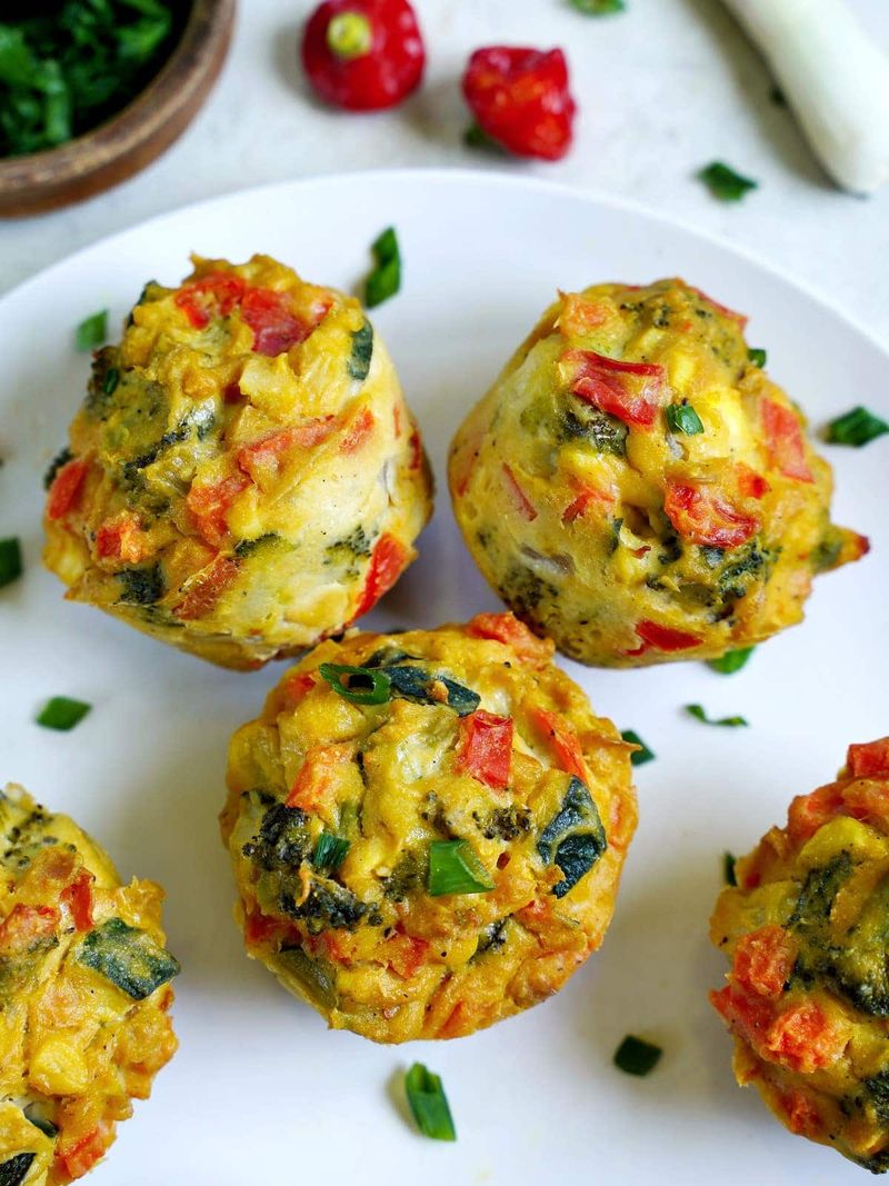Mini Veggie Muffins