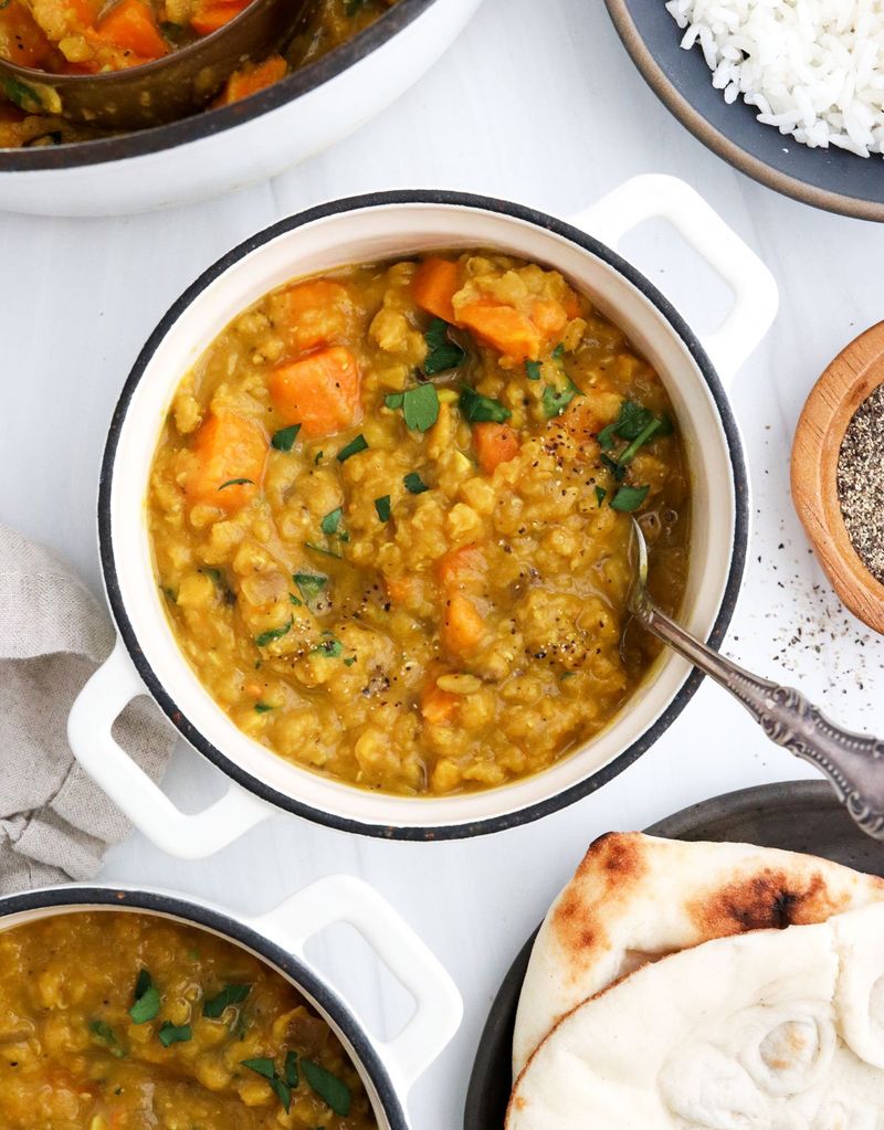 Sweet Potato & Lentil Curry