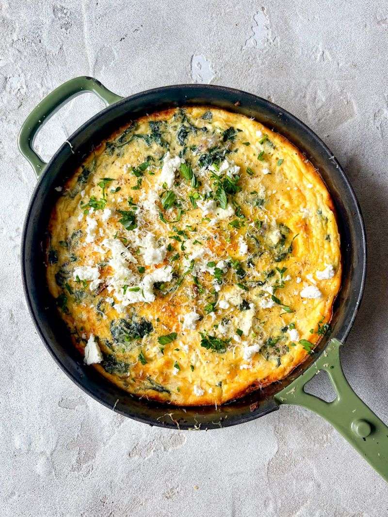 Egg and Spinach Frittata
