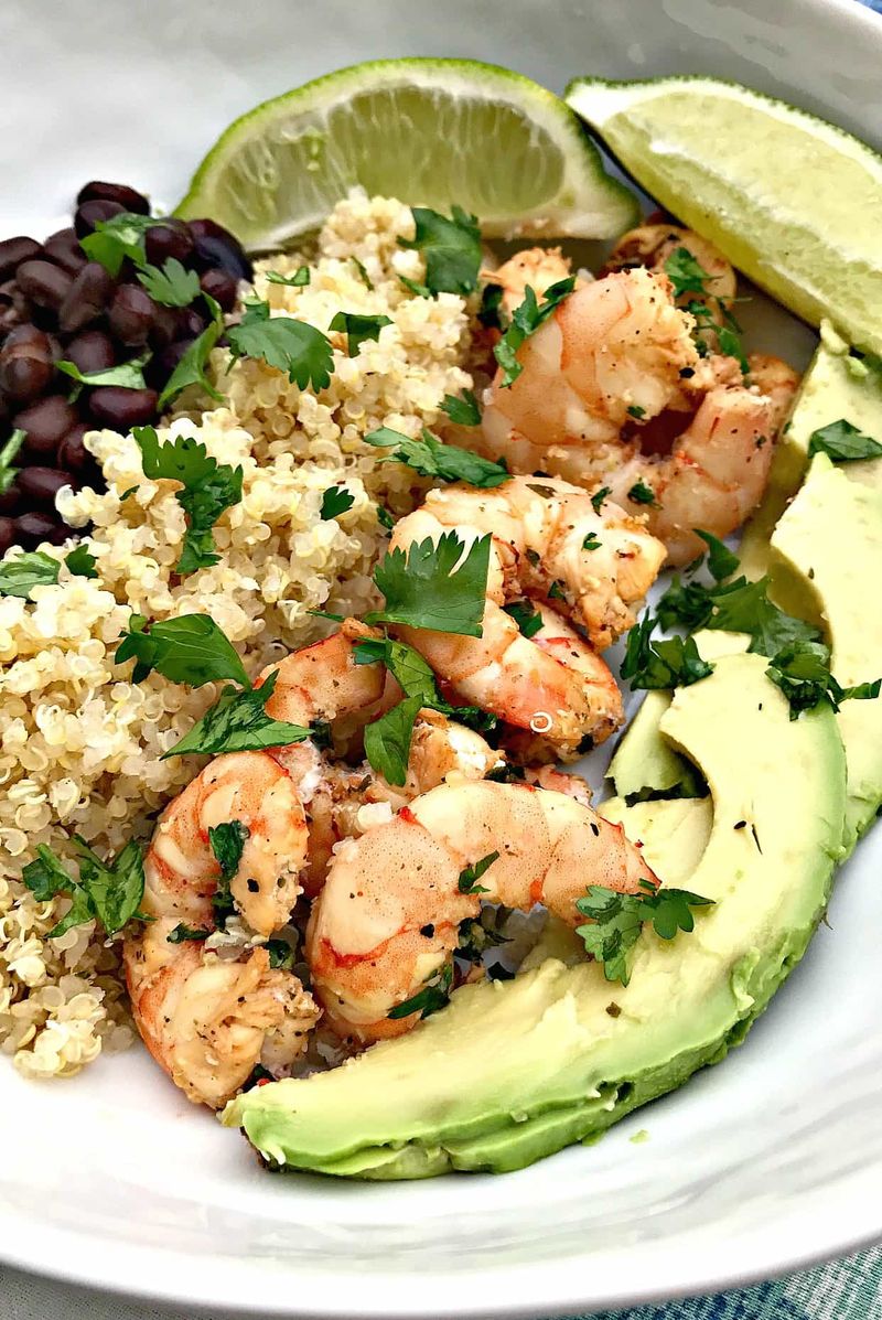 Shrimp and Quinoa Bowl