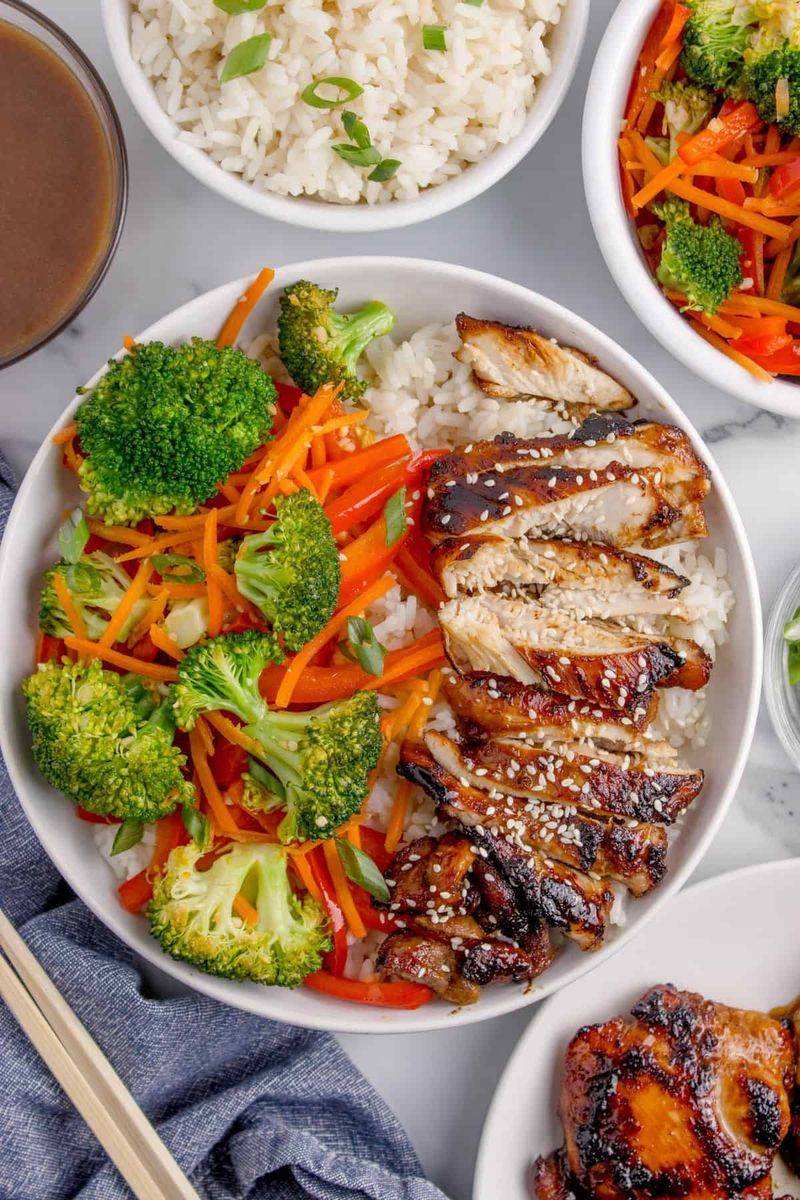 Chicken Teriyaki Bowl