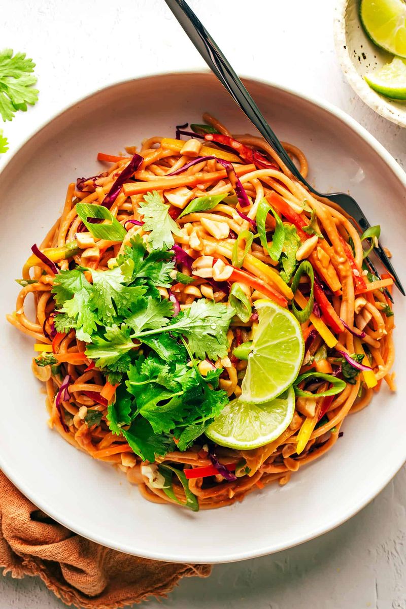 Thai Peanut Noodle Bowl