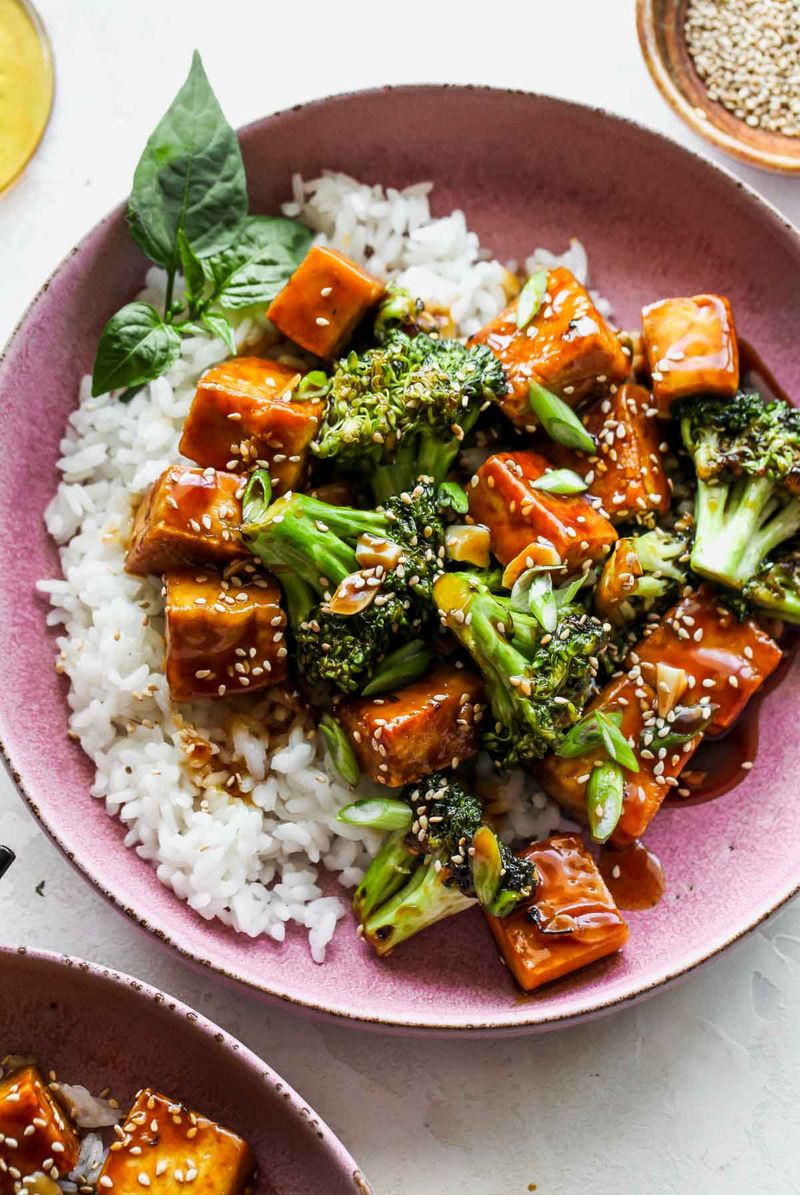 Teriyaki Tofu & Broccoli