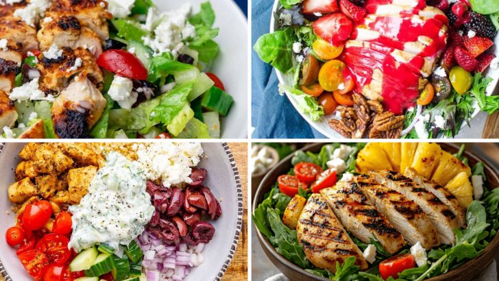 10 Grilled Chicken Salad Varieties You Should Try Out