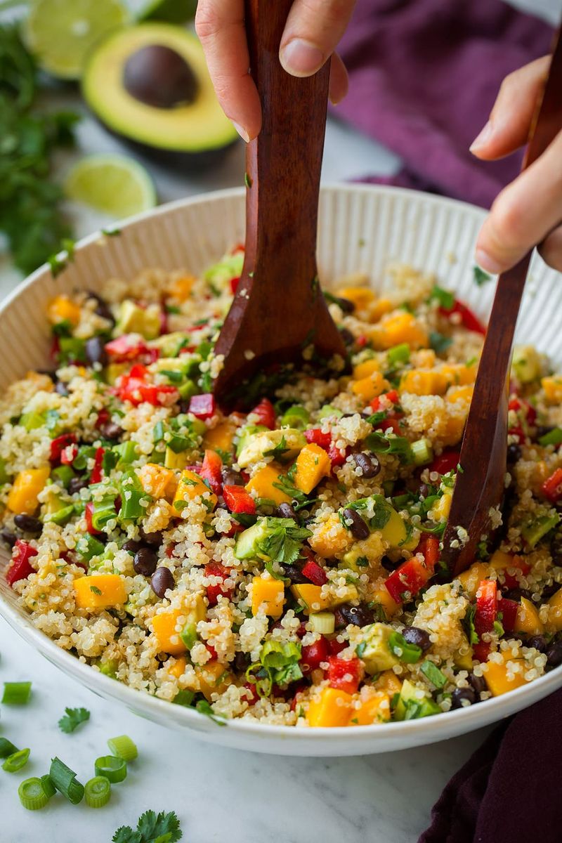 Quinoa and Black Bean Salad