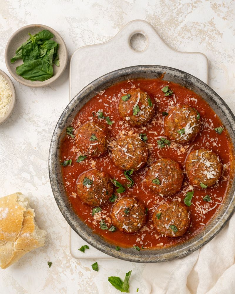 Classic Italian Lentil Meatballs