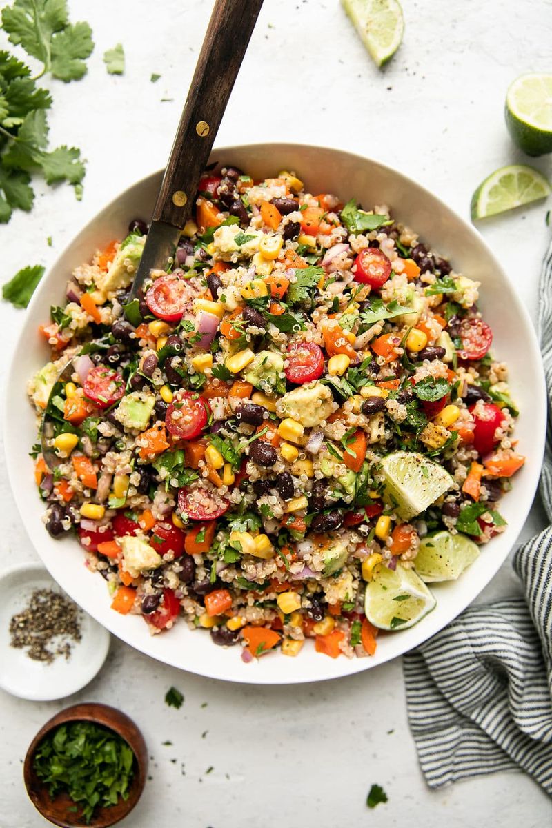 Quinoa & Black Bean Salad