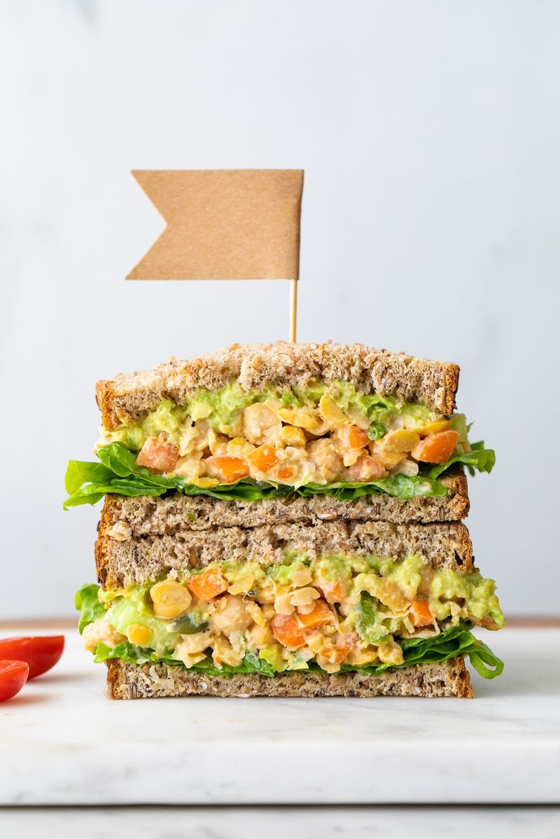 Chickpea Salad Sandwiches