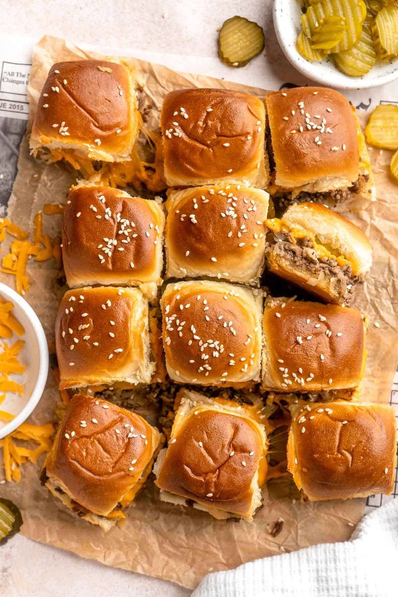 Cheesy Sliders