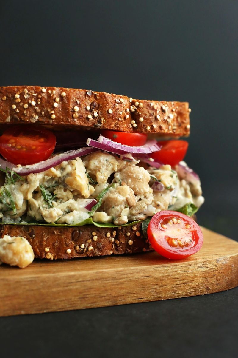 Chickpea Salad Sandwich