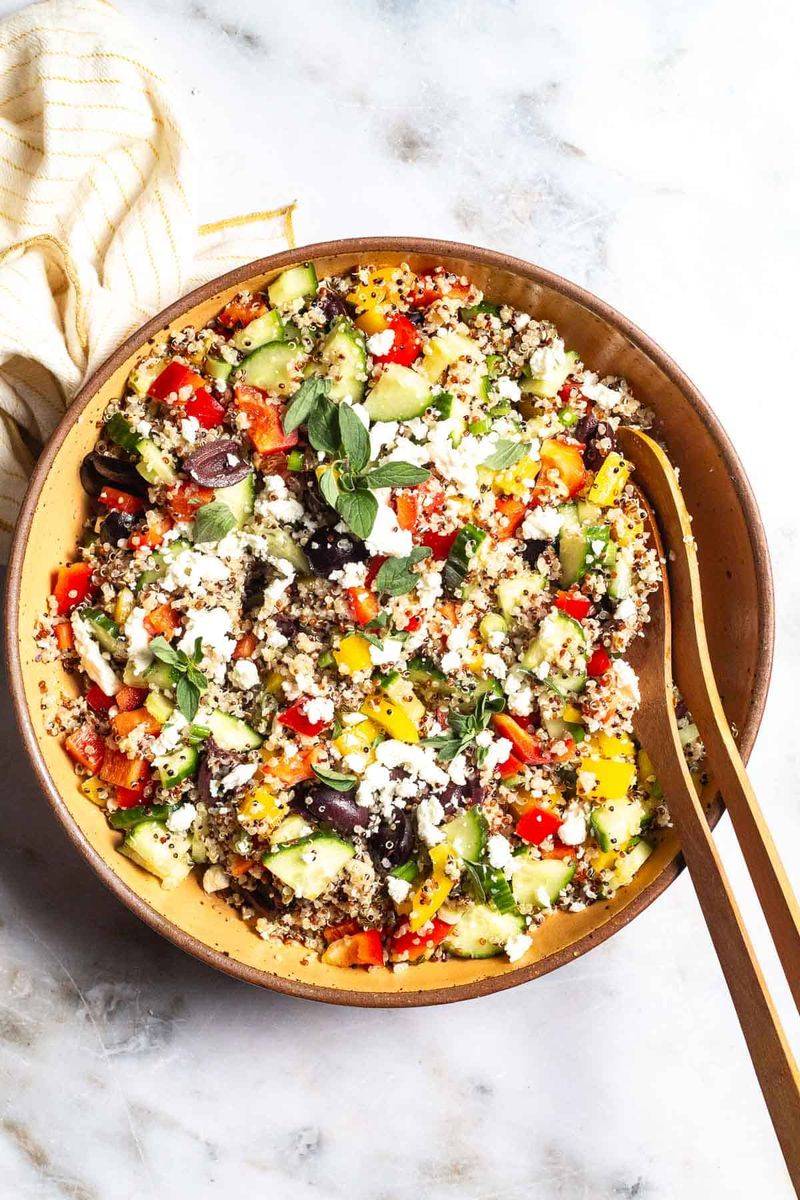 Mediterranean Quinoa Salad