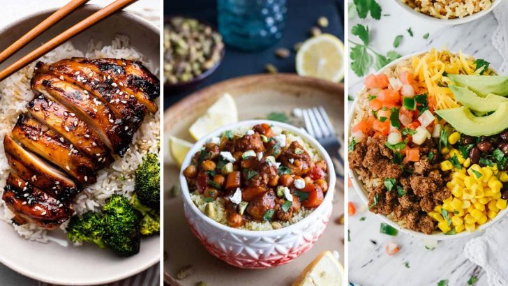 14 Easy + One-Pot Meal Prep Bowls Everyone Can Make