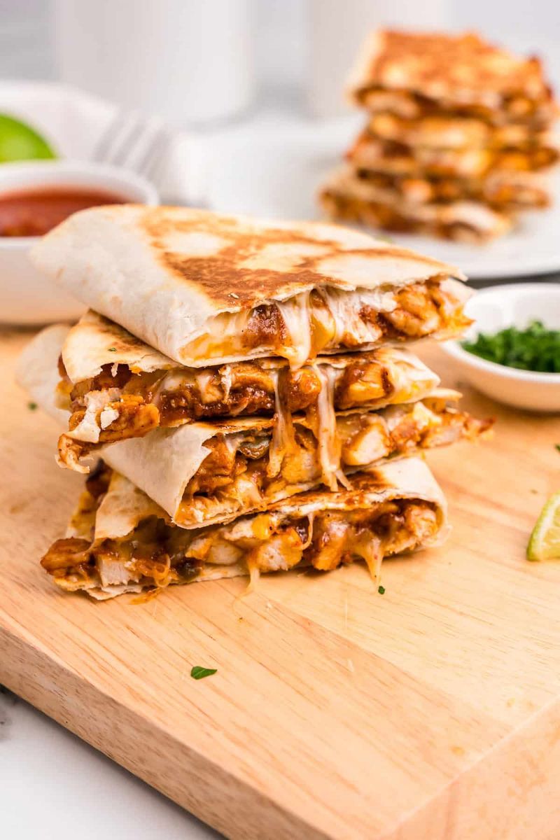 4. Thursday: Quick Chicken Quesadillas