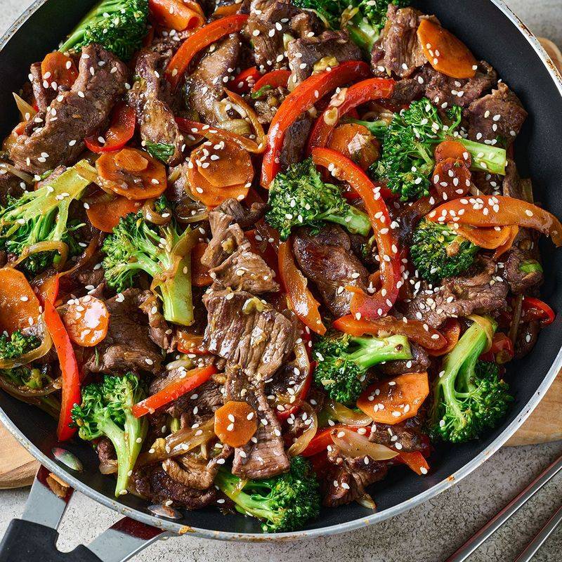 6. Saturday: Lazy Beef Stir-Fry