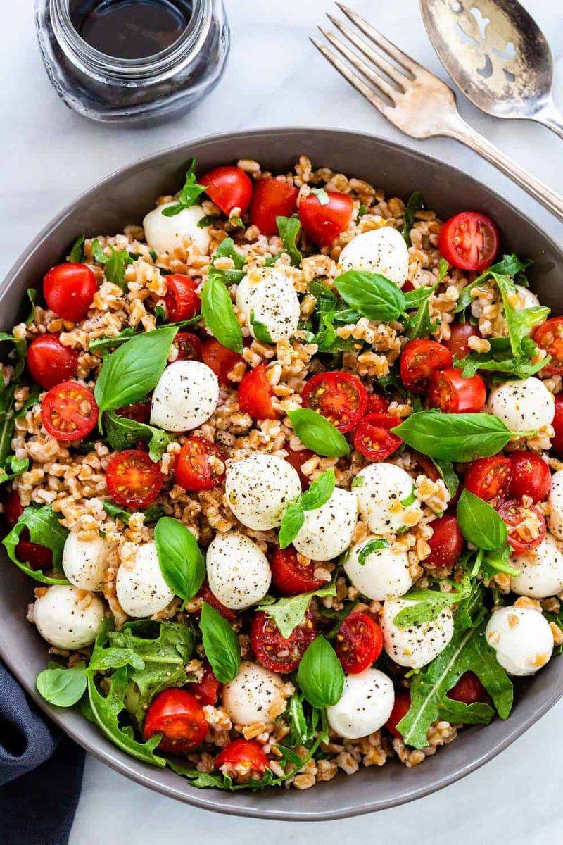 Caprese Farro Salad