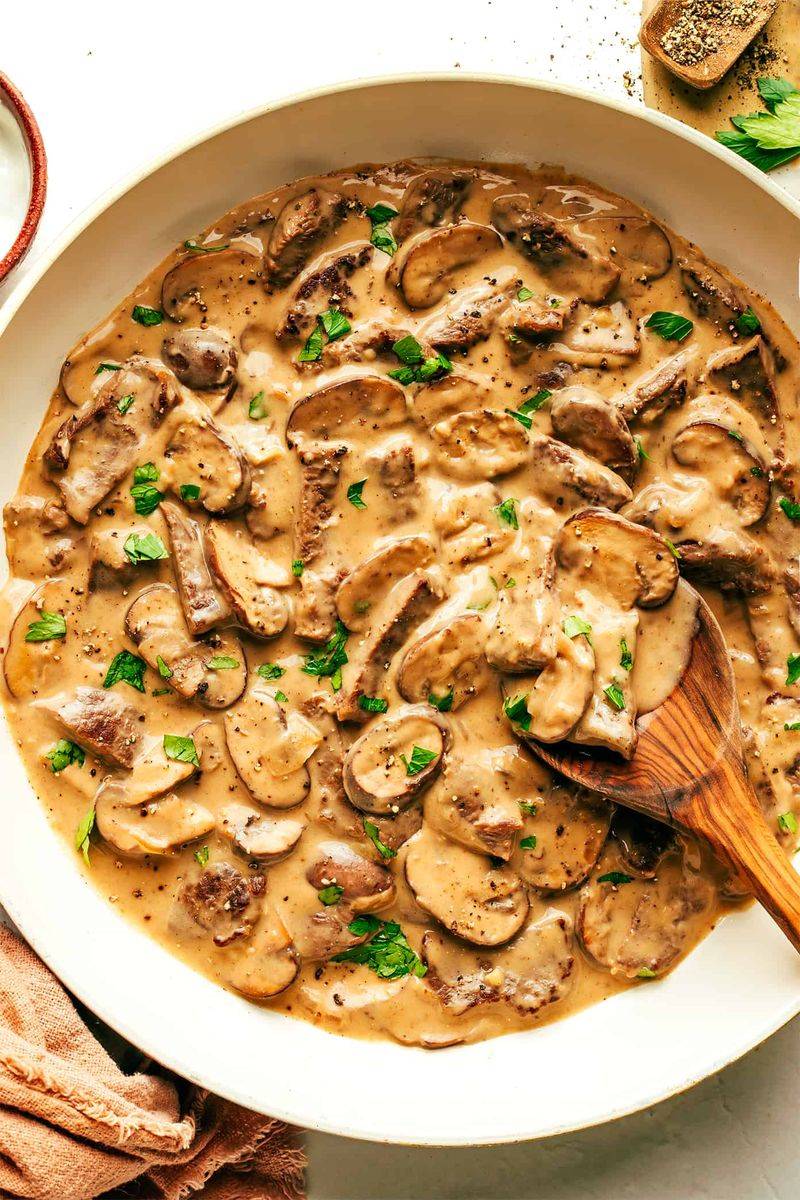 Beef Stroganoff