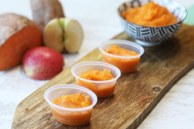 Sweet Potato & Apple Puree