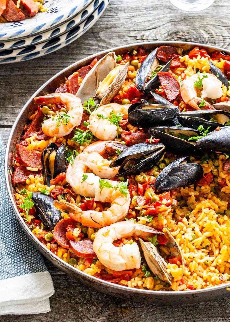 Seafood Paella
