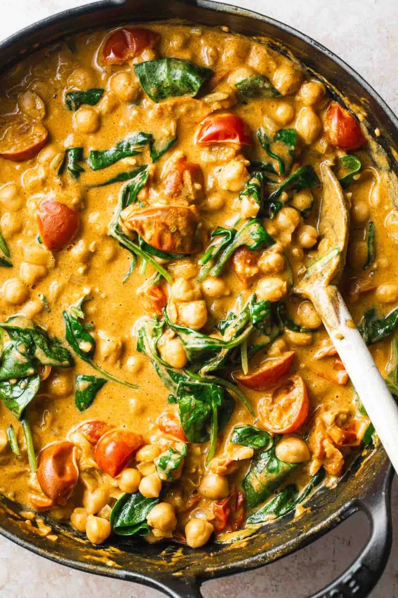 Lentil Spinach Curry
