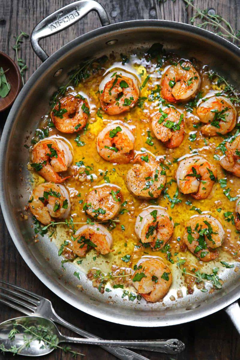 Lemon Garlic Shrimp