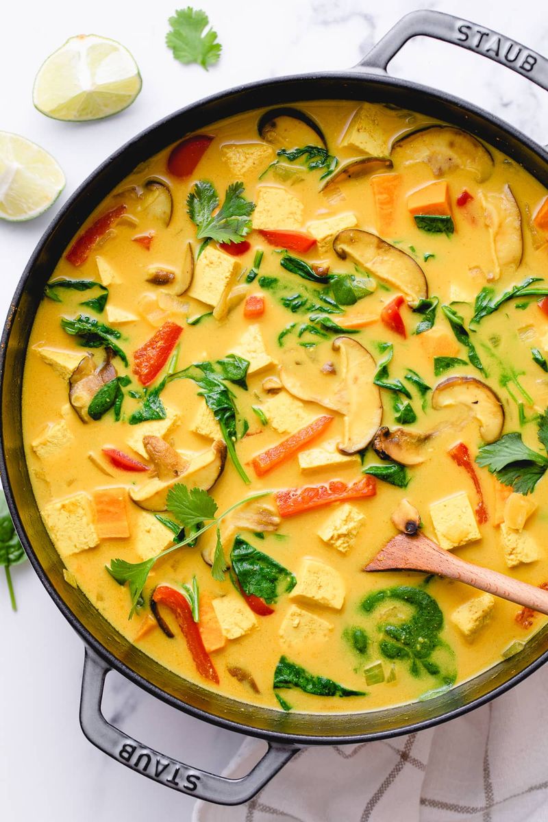Coconut Milk Curry with Tofu