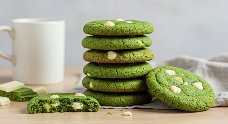 Matcha Green Tea Cookies