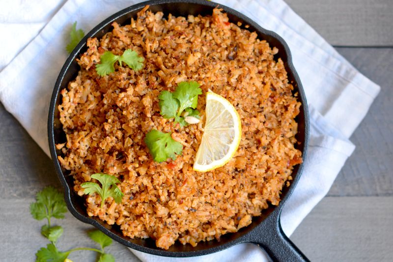 Spiced Cauliflower Rice