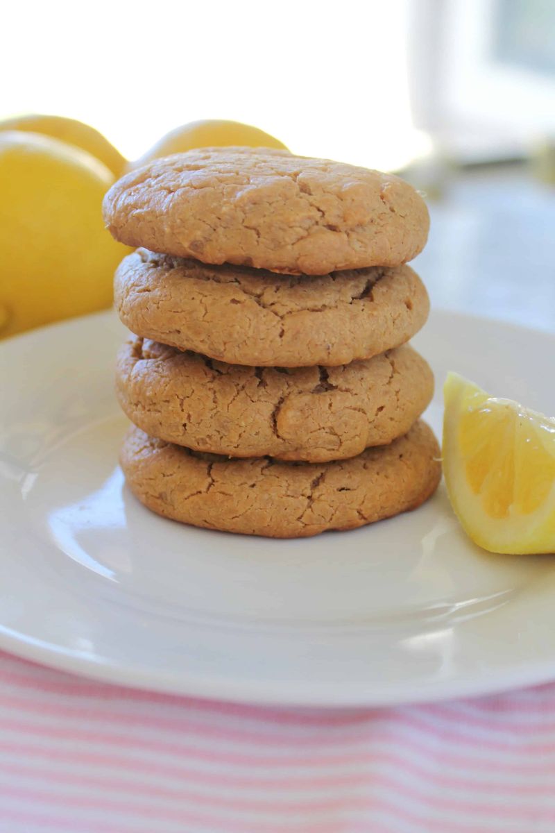 Lemon Cashew Cookies