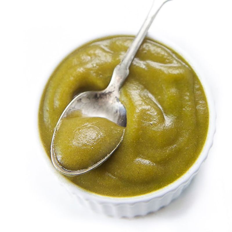 Spinach and Apple Puree