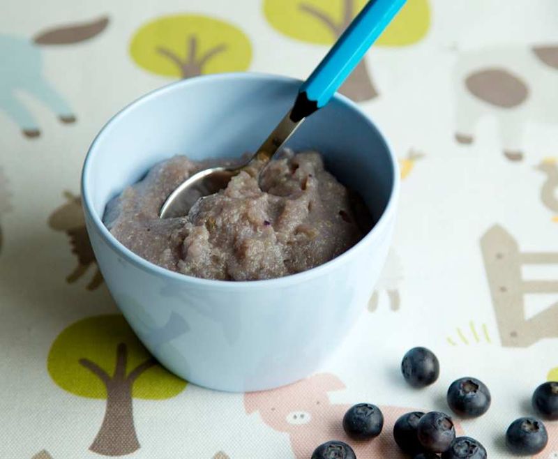 Blueberry Quinoa Pudding