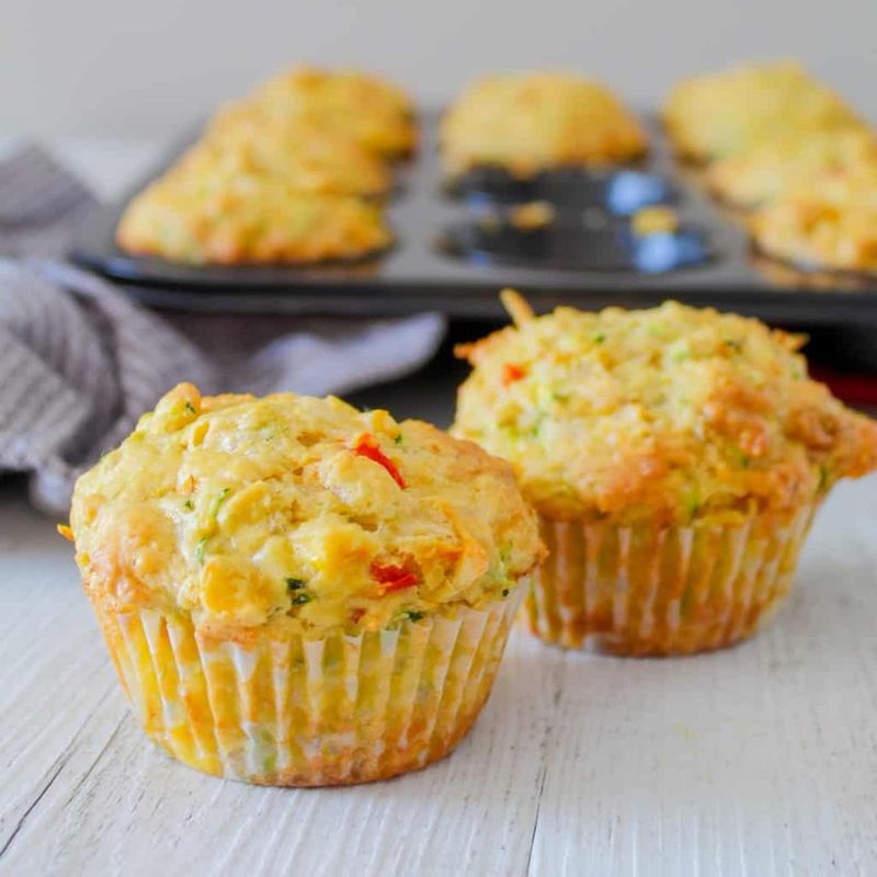 Mini Veggie Muffins