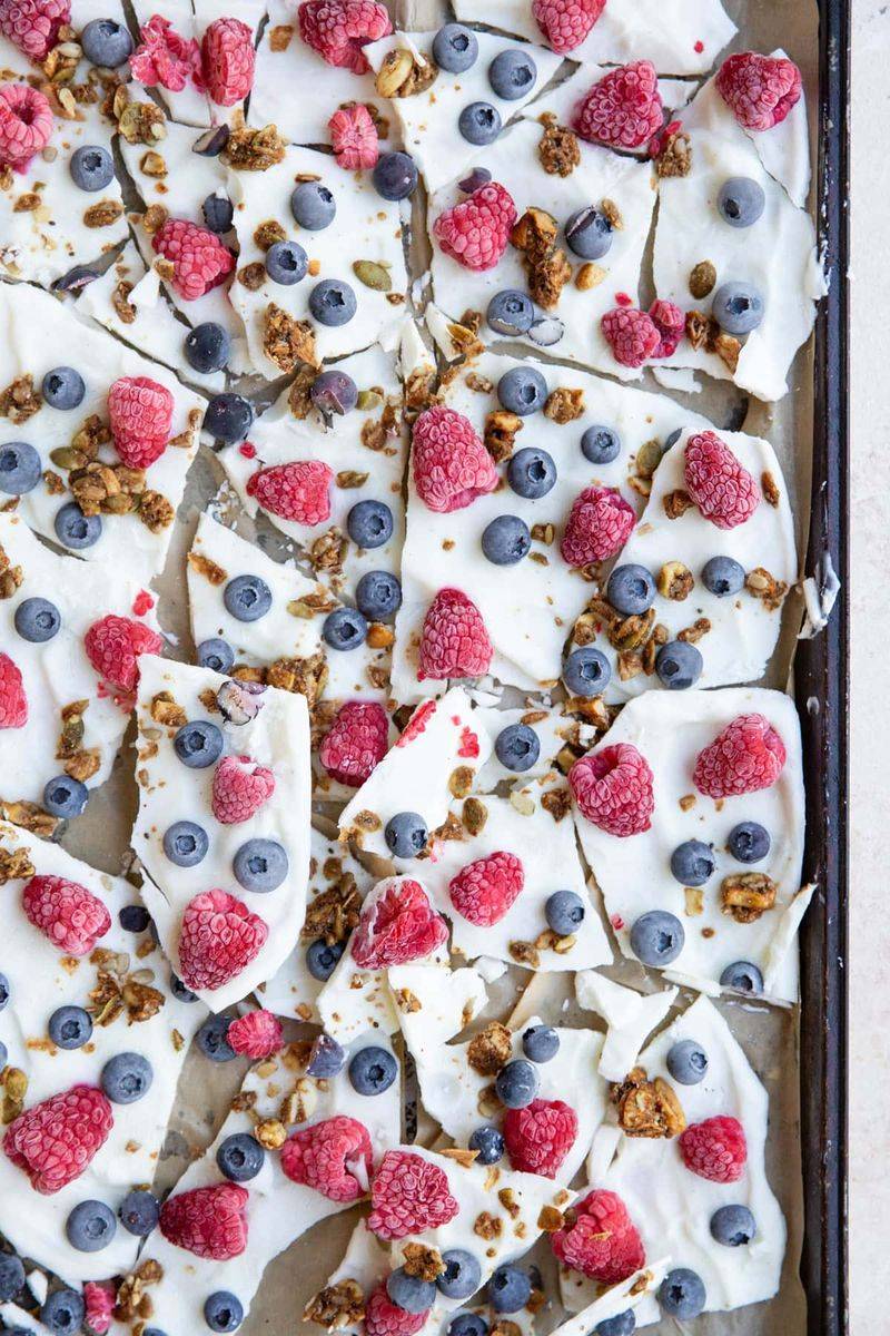 Berry Yogurt Bark