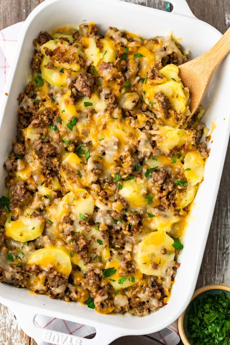 Sausage and Potato Casserole