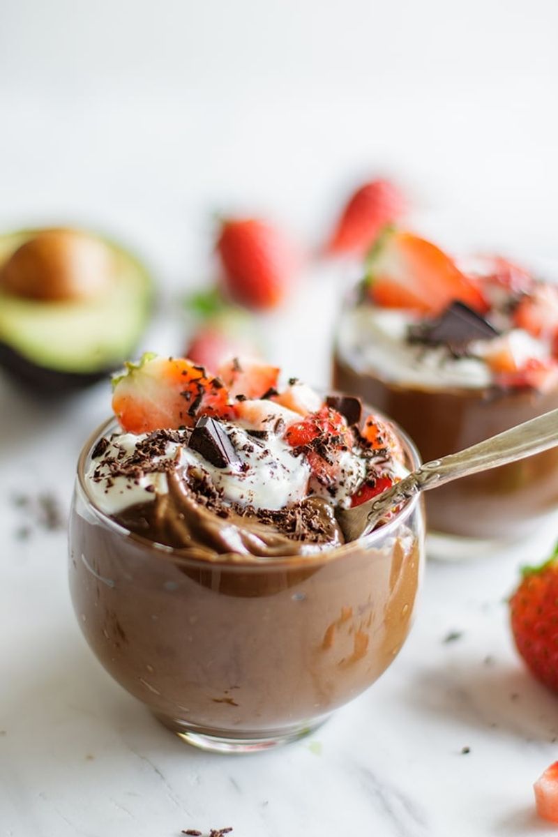Avocado Chocolate Pudding