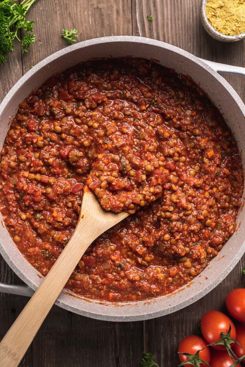 Lentil Bolognese
