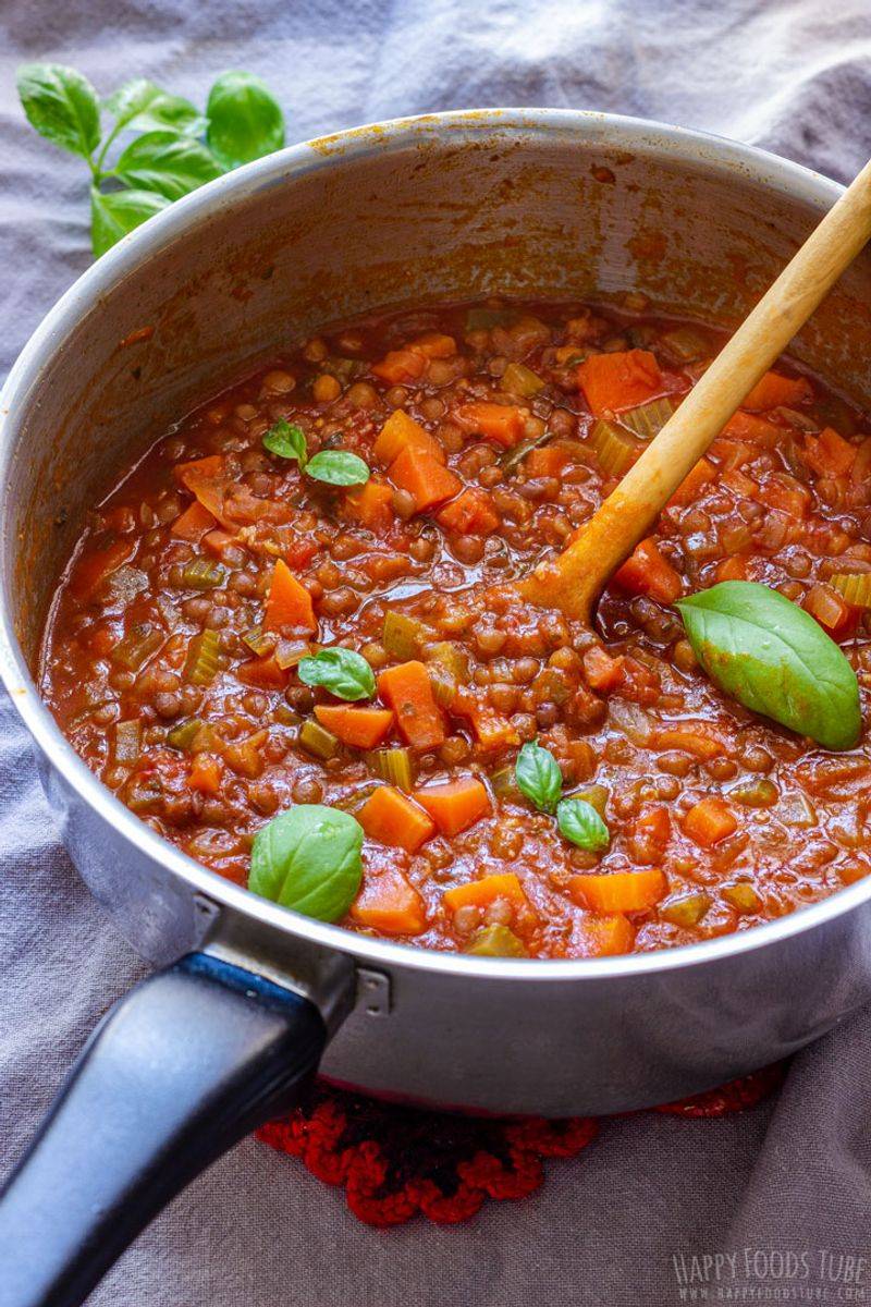 Vegetarian Lentil Bolognese