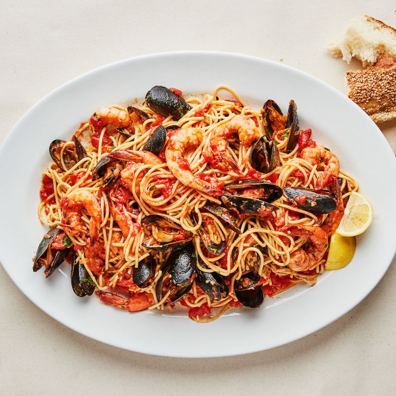 Seafood Bolognese