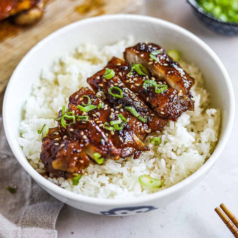 Teriyaki Chicken and Rice