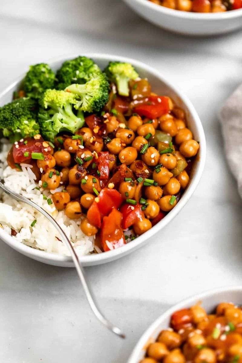 Chickpea Stir-Fry