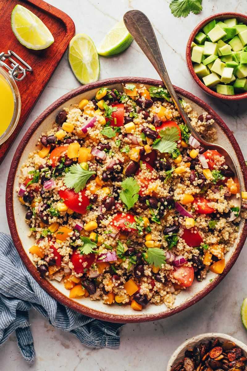 Quinoa and Black Bean Bowl