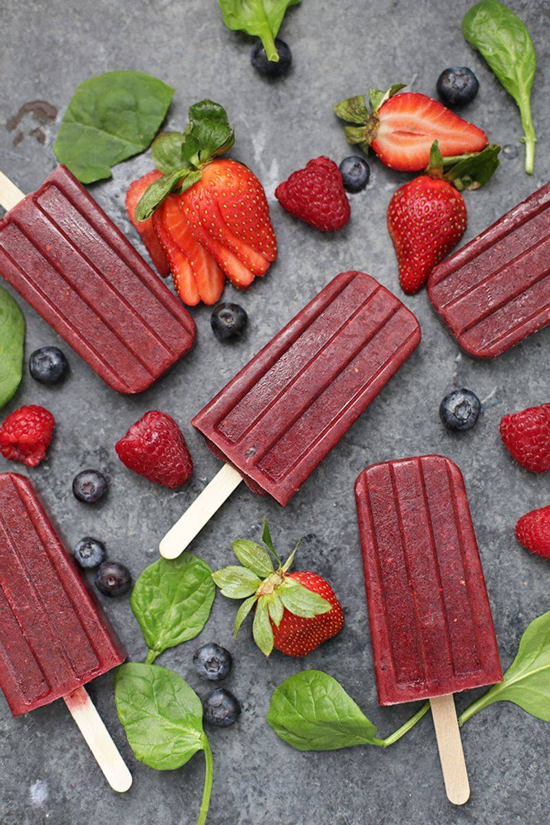 Berry Bliss Popsicles