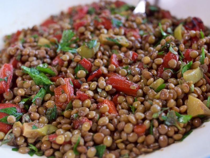 Mediterranean Lentil Salad
