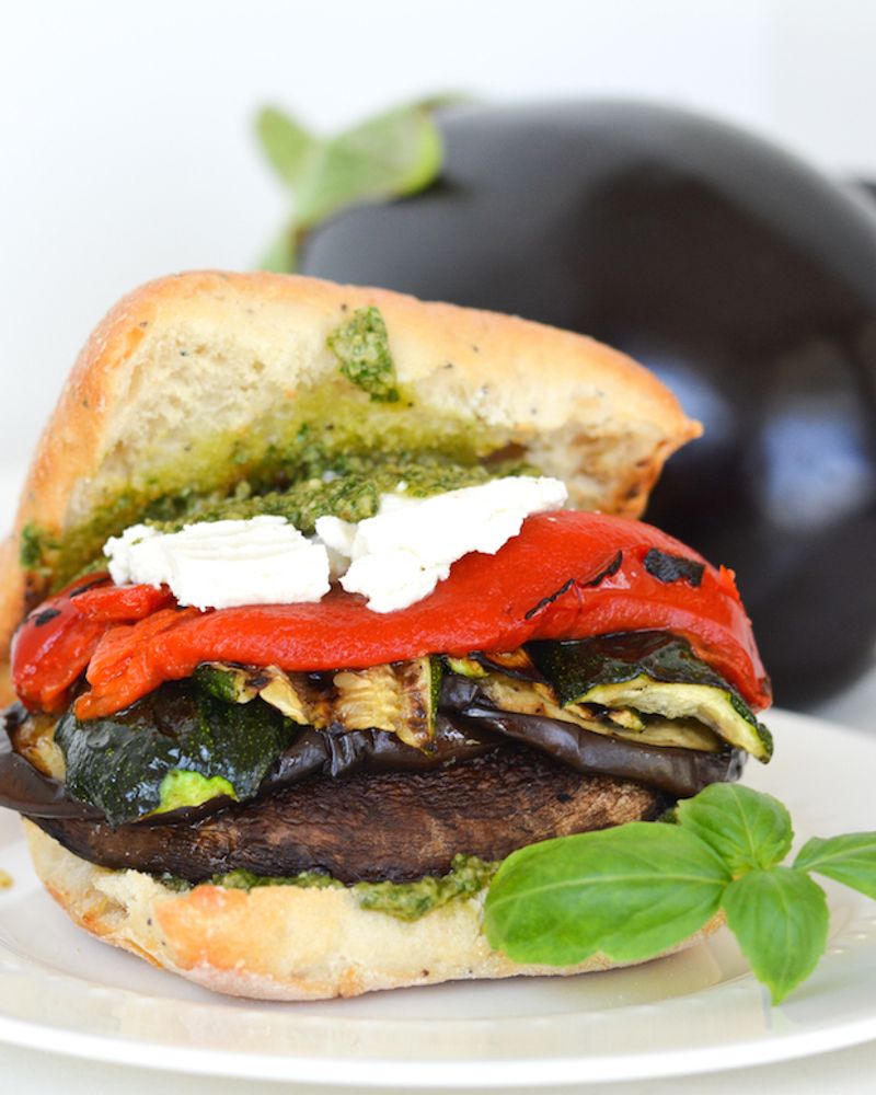 Portobello Mushroom Sandwiches