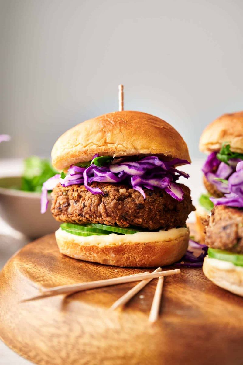Veggie Burger Sliders