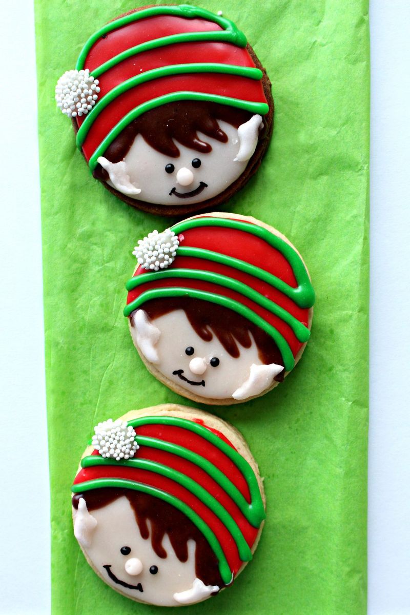 Elf Sugar Cookies