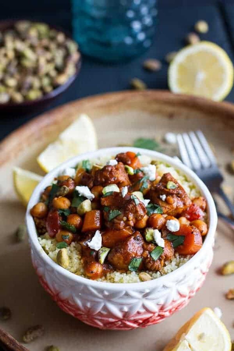 Moroccan Chickpea Bowl