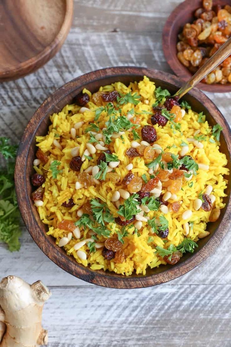 Ginger and Turmeric Rice